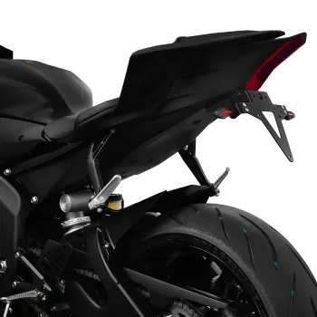 cafe 4 racer - Zieger 10000361 Držák registrační značky Pro Black – Suzuki SFV 650 09-15 - Zieger Držáky SPZ a příslušenství 