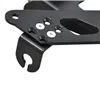 cafe 4 racer - License Plate Holder YAMAHA MT-09 24-25 Adjustable Black incl. Reflector Holder - HS MOTO Germany License plate holders 4255679208318