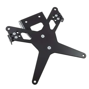 cafe 4 racer - License Plate Holder KTM PRO KTM 390 Adventure 21-24 Adjustable Including Reflector Holder KZB - HS MOTO Germany License plate holders  4255679207205