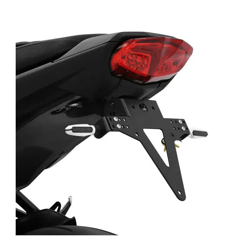 License Plate Holder YAMAHA MT10 (RN78) 22-23 adjustable black incl. reflector holder