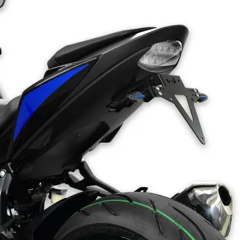 cafe 4 racer - Držák SPZ DUCATI X-Line Ducati 848 07-13 Černý Nastavitelný T-Kus Reflektor Osvětlení - HS MOTO Germany Držáky SPZ a příslušenství 4251361268363