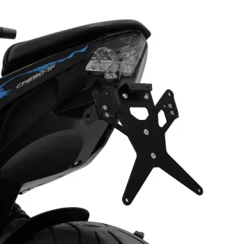 cafe 4 racer - HIGHSIDER universal holder type 2, black - Highsider License plate holders  4054783266050