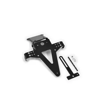 cafe 4 racer - Zieger 10000312 License Plate Bracket Pro Black – Kawasaki ER-6 09-11 - Zieger License plate holders 