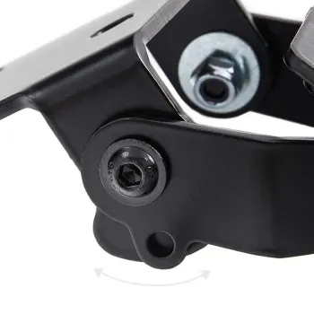 cafe 4 racer - License Plate Holder KAWASAKI Ninja / Z500 24- adjustable black incl. reflector holder - HS MOTO Germany License plate holders  4255679208738