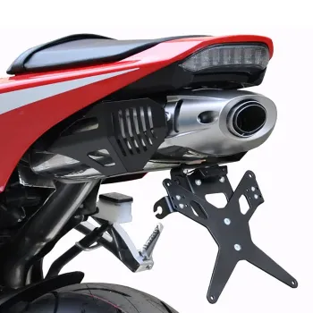 cafe 4 racer - License Plate Holder Set YAMAHA MT-09 RN69 RN82 RN83 21-23 Adjustable Including Reflector Holder - HS MOTO Germany License plate holders 4251926901179