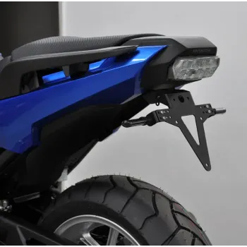 cafe 4 racer - Držiak ŠPZ KAWASAKI Z900 25- nastaviteľný čierny vrátane držiaka reflexného prvku - HS MOTO Germany Držiaky ŠPZ a príslušenstvo 4255679216627