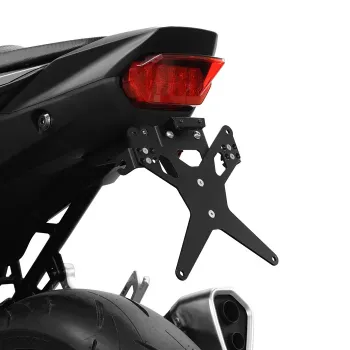 cafe 4 racer - HIGHSIDER universal holder type 2, black - Highsider License plate holders  4054783266050