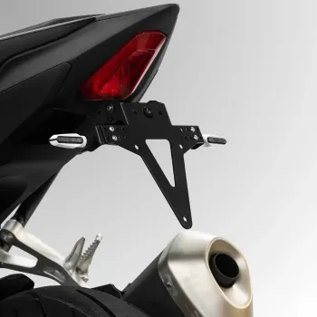 cafe 4 racer - Sada držiaka ŠPZ DUCATI Hypermotard 950 19-24 nastaviteľná vrátane držiaka odrazky KZB - HS MOTO Germany Držiaky ŠPZ a príslušenstvo 4251352670793