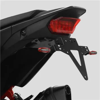 cafe 4 racer - Držiak ŠPZ KAWASAKI Z900 25- nastaviteľný čierny vrátane držiaka reflexného prvku - HS MOTO Germany Držiaky ŠPZ a príslušenstvo 4255679216627