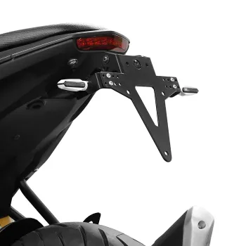 cafe 4 racer - Zieger 10006511 License Plate Bracket X-Line Black – Honda CBR 1000 10-16 - Zieger License plate holders 