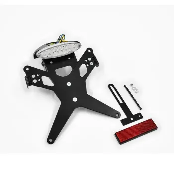 cafe 4 racer - Zieger, under fender license plate bracket kit. X-Line4 - Zieger License plate holders 