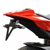 cafe 4 racer - License Plate Holder Set APRILIA RS4 / V4 Tuono adjustable including reflector holder KZB - HS MOTO Germany License plate holders 4251352669964