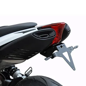cafe 4 racer - Držák SPZ YAMAHA MT 125 20-23 Nastavitelný Černý včetně Držáku Odrazky - HS MOTO Germany Držáky SPZ a příslušenství 4251361272476