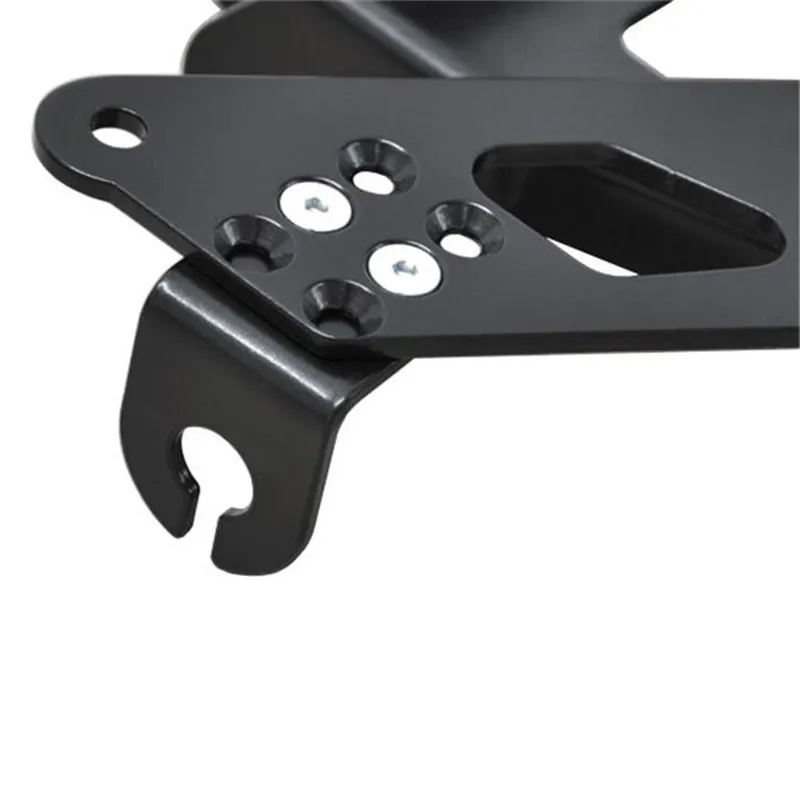 cafe 4 racer - License Plate Holder TRIUMPH X-Line Speed Triple 1050 11-15 Black Adjustable T-Piece Reflector Lighting - HS MOTO Germany License plate holders  4251361269452