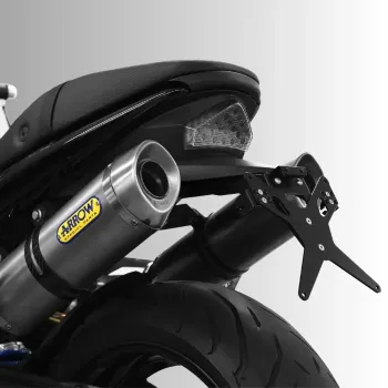 cafe 4 racer - Sada držáku registrační značky YAMAHA XSR 900 16-21 nastavitelná černá včetně držáku odrazky LED zadní světlo včetně držáku regi - HS MOTO Germany Držáky SPZ a příslušenství 4251352670434