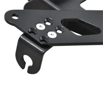 cafe 4 racer - License Plate Holder DUCATI X-Line Monster 796 10-14 Black Adjustable T-Piece Reflector Lighting - HS MOTO Germany License plate holders 4251361268448