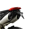 cafe 4 racer - Sada držiaka ŠPZ DUCATI Hypermotard 950 19-24 nastaviteľná vrátane držiaka odrazky KZB - HS MOTO Germany Držiaky ŠPZ a príslušenstvo 4251352670793
