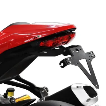 cafe 4 racer - Držiak ŠPZ HONDA CBR600 RR 03-06 1000RR 04-07 Pevná Verzia Čierna - HS MOTO Germany Držiaky ŠPZ a príslušenstvo 4251361204729