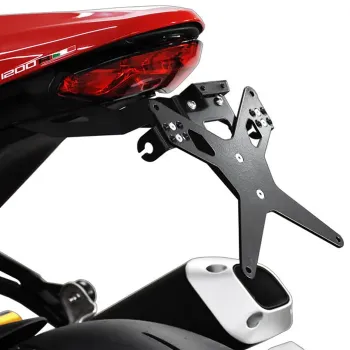 cafe 4 racer - Kellermann, KH1000 license plate holder. Black - Kellermann License plate holders 