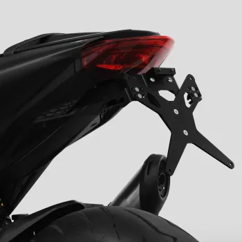 cafe 4 racer - Zieger 10000316 Držák registrační značky Pro Black – Kawasaki Versys 650 10-14 - Zieger Držáky SPZ a příslušenství 