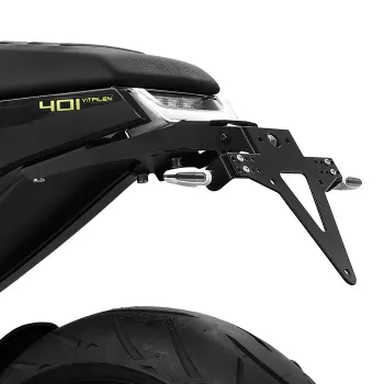 cafe 4 racer - Highway Hawk Rear tire license plate holder black - Highway Hawk License plate holders  4054783091881