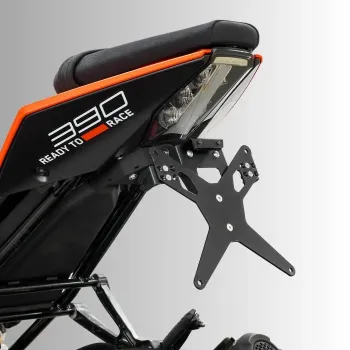 cafe 4 racer - Držiak evidenčného čísla Zieger Pro Austria, čierny - Zieger Držiaky ŠPZ a príslušenstvo 