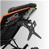 cafe 4 racer - Držiak ŠPZ KTM X-Line KTM RC 125 / 390 22-24 Čierny Nastaviteľný T-Kus - HS MOTO Germany Držiaky ŠPZ a príslušenstvo 4255679206970