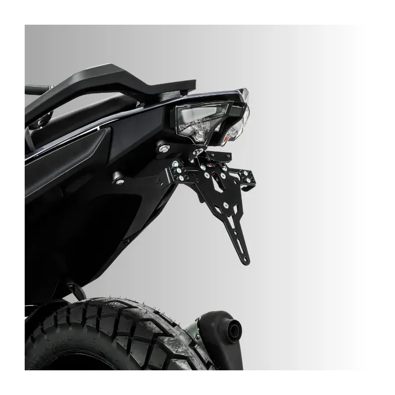 cafe 4 racer - License Plate Holder KTM PRO KTM 390 Adventure 21-24 Adjustable Including Reflector Holder KZB - HS MOTO Germany License plate holders  4255679207205