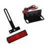 cafe 4 racer - License Plate Holder KTM PRO KTM 390 Adventure 21-24 Adjustable Including Reflector Holder KZB - HS MOTO Germany License plate holders  4255679207205