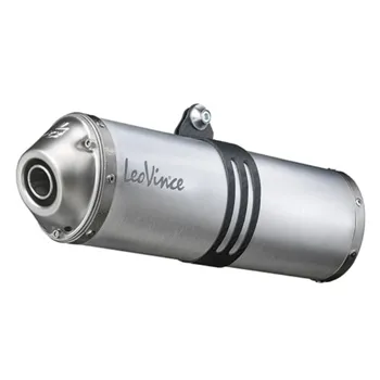 cafe 4 racer - LEOVINCE "X3" SUZUKI LTZ 400 03-08 KAWASAKI KFX 400 03-06 ALUMINUM SILVER - LeoVince LeoVince 8051122151332