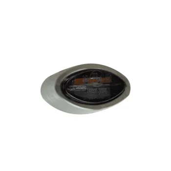 cafe 4 racer - Weld-in Housing Suitable for LED Recessed Indicator / Tail Light Combination &quotCateye&quot 284910 / 284911 - HS MOTO Germany CNC aluminum housing & brackets 4251926905405