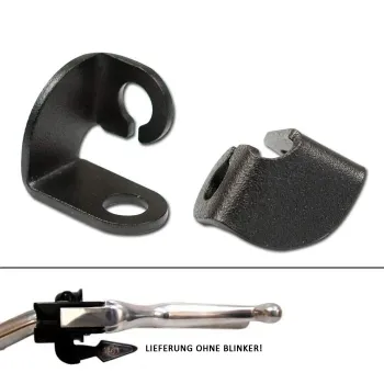 cafe 4 racer - KZB Extension "Byte" M6 IN / M8 OUT black Alu piece 20 x - HS MOTO Germany Accessories 4251352638816