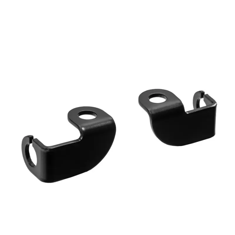 cafe 4 racer - Indicator Holder HD - Rod Bj.02-12 for Indicators up to M10 for Mounting under Handlebar Controls Black - HS MOTO Germany Accessories 4251352621405