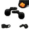 cafe 4 racer - CNC Aluminum Housing Suitable for Indicator &quotZero&quot 284900 / 284901 Pair Black Mounting - HS MOTO Germany CNC aluminum housing & brackets 4251352669506