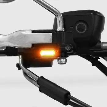 cafe 4 racer - Zieger 10005778 LED směrová světla pod řídítka 2 černá – HD Sportster 04-13 - Zieger Směrová světla na řídítkách 