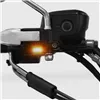 cafe 4 racer - Indikátor armatury Sportster 04-13 Typ5 &quotHeat&quot 3 LED stmavené Páry E-schválené - HS MOTO Germany Smerovky na riaditká 4251352671295
