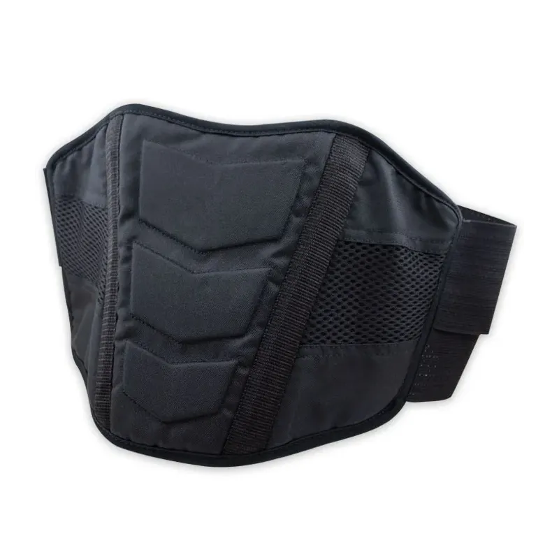 cafe 4 racer - Bedrový pás "NEW STRIKER" čierny veľkosť XXXL 140cm - HS MOTO Germany Ľadvinový pás 4251926902589