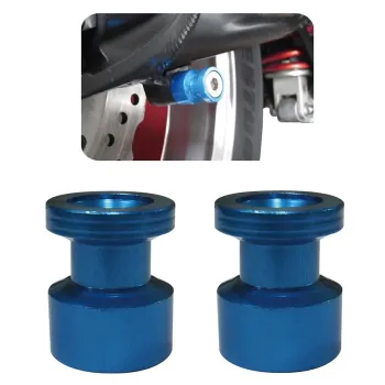 cafe 4 racer - Bobbin's "LV8" Hliníkové Čierne M10 x 1.5 mm Pár *** KTM *** - LV8 Bobbins 4251352625281