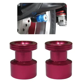 cafe 4 racer - Bobbin's "LV8" Hliníkové Stříbrné M10 x 1.5 mm Pár E201/10100A *** KTM - LV8 Bobbins 4251926905498