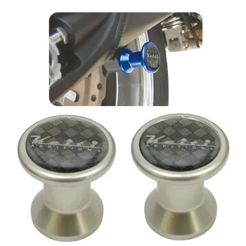 cafe 4 racer - Bobbin's "LV8" Hliníkové Stříbrné M10 x 1.5 mm Pár E201/10100A *** KTM - LV8 Bobbins 4251926905498
