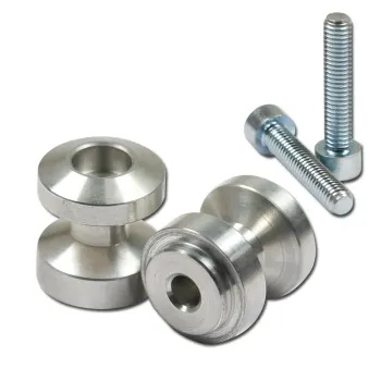 cafe 4 racer - Bobbin's "Racing" M6 čierne eloxované Ø24,5 mm Balenie 2 *** e.g. - HS MOTO Germany Bobbins 4251352624796
