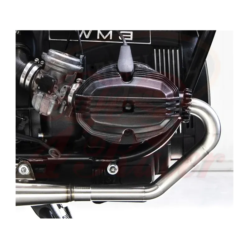 cafe 4 racer - Výfukové potrubí BMW R45/R65 z nerezové oceli o průměru 35 mm - Studiofibre Výfukové koncovky 