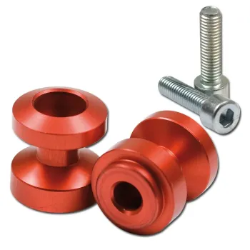cafe 4 racer - Bobbin's "LV8" Hliníkové Strieborné M10 x 1.5 mm Pár E201/10100A *** KTM - LV8 Bobbins 4251926905498