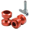 cafe 4 racer - Bobbin's "Racing" M10 (1.25) red anodized Ø24.5mm Pack of 2 *** - HS MOTO Germany Bobbins 4251352624826