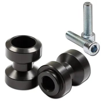 cafe 4 racer - Bobbin's "LV8" Hliníkové Černé M8 x 1,25 mm Pár *** Suzuki/Ducati/Honda/Kawasaki 13-*** - LV8 Bobbins 4251352623379
