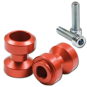 cafe 4 racer - Bobbin's "LV8" Hliníkové Strieborné M10 x 1.5 mm Pár E201/10100A *** KTM - LV8 Bobbins 4251926905498