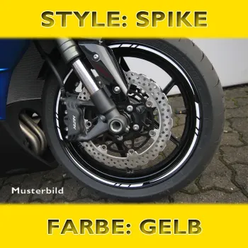 cafe 4 racer - "Stripe" reflector - HS MOTO Germany Strips for wheels 4251352626370