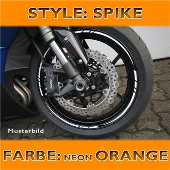 cafe 4 racer - Reflektor "Stripe" - HS MOTO Germany Pásiky na kolech 4251352626363