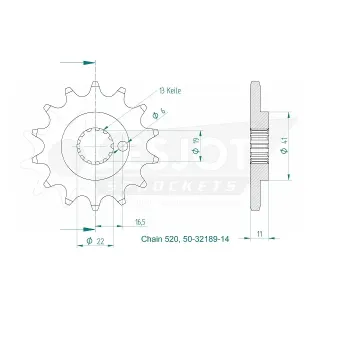 cafe 4 racer Reťazové kolečká - predné  custom bike parts 
