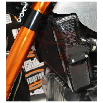 cafe 4 racer - Carbon Fiber RADIATOR GUARDS - BMW K100 / K75 - Cafe4Racer ABS & Carbon parts 